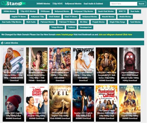 7StarHD: A Comprehensive Guide for Movie Enthusiasts.